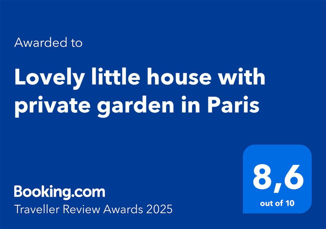 Lovely Little House With Private Garden In Paris Ivry-sur-Seine Exterior foto